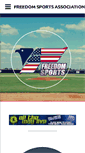 Mobile Screenshot of al.freedomsports.com
